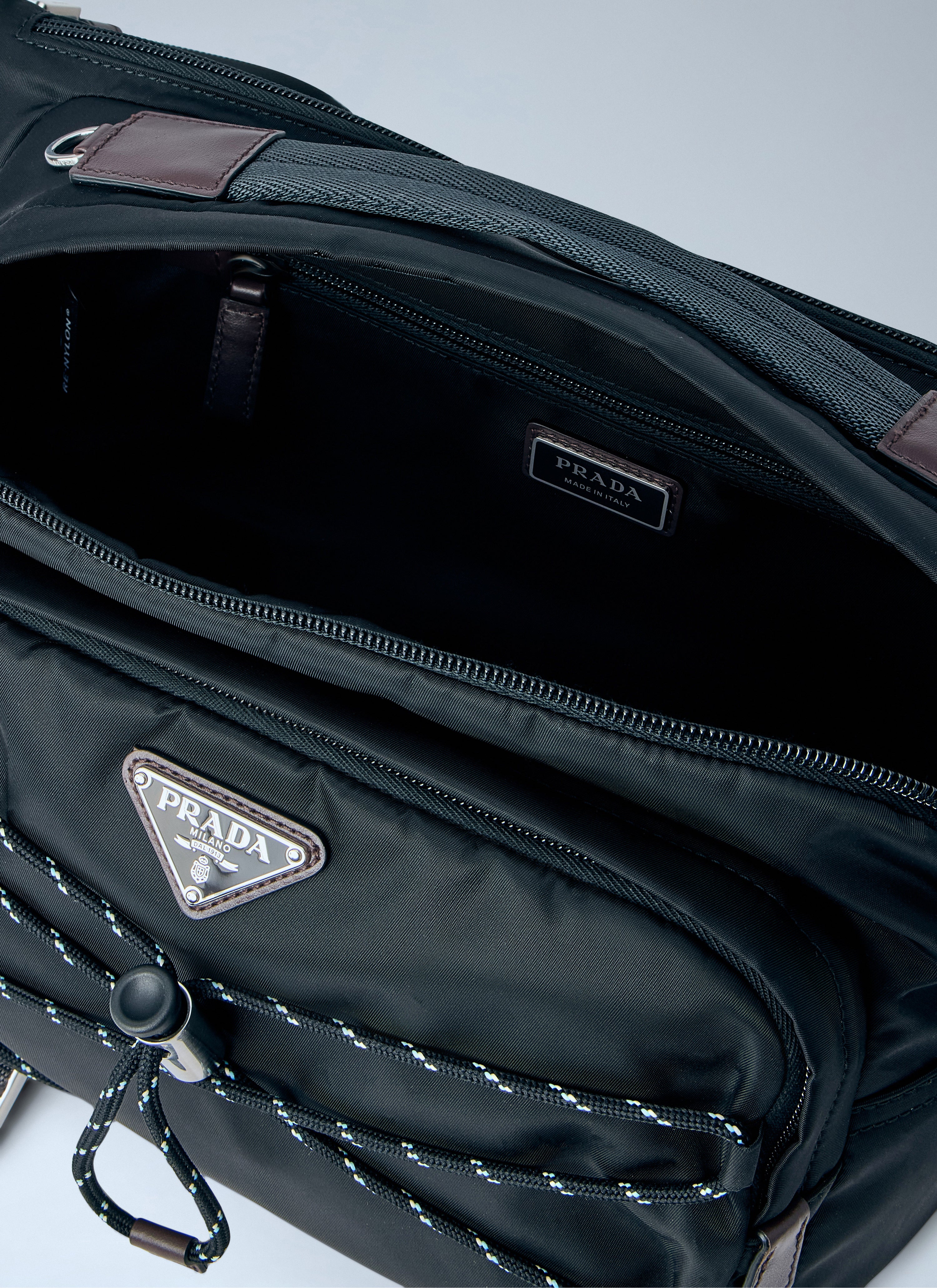 Prada Men Speedrock Re-Nylon Crossbody Bag
