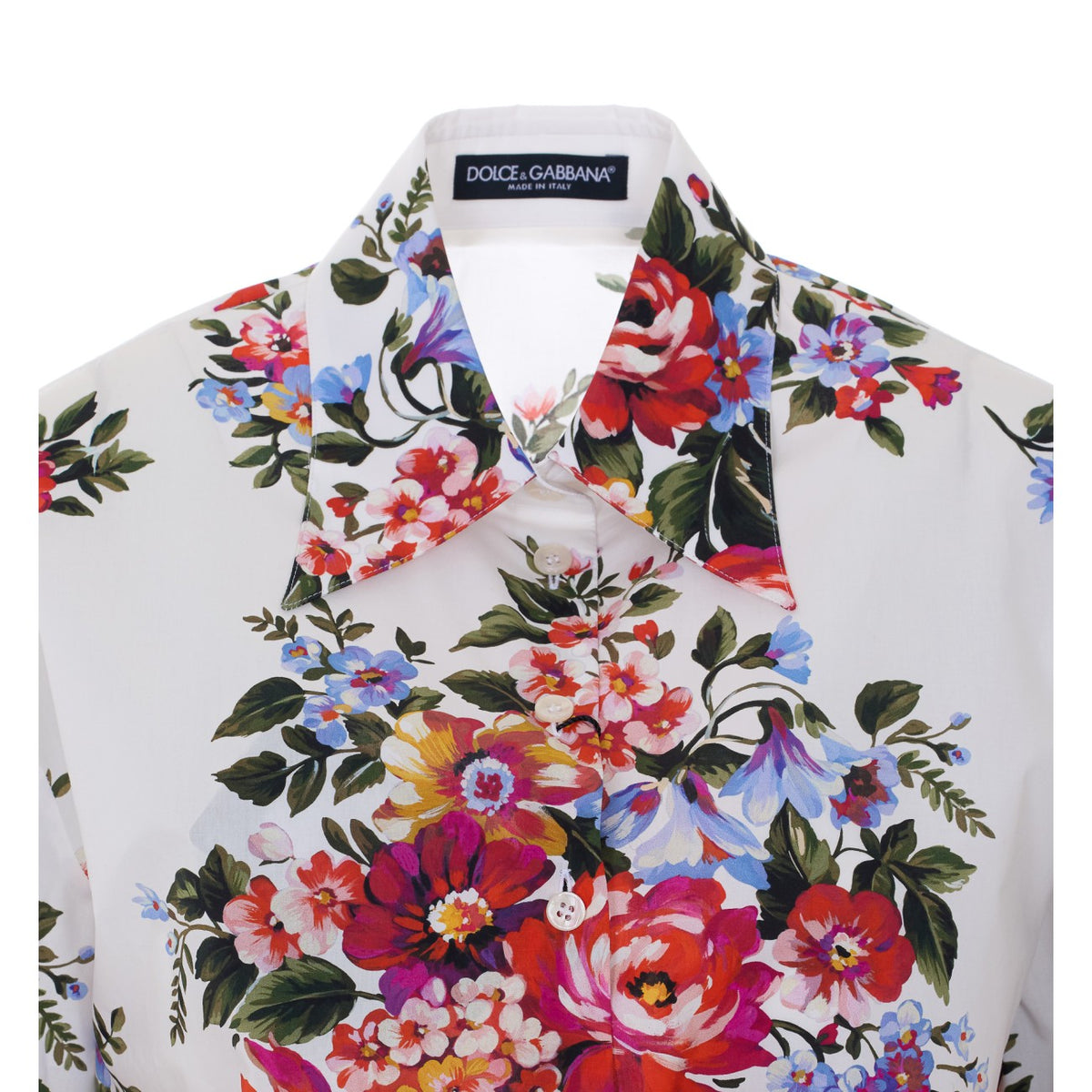 Dolce&Gabbana Women Print Shirt Bouquet Of Flowers