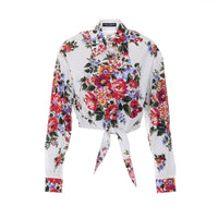 Dolce&Gabbana Women Print Shirt Bouquet Of Flowers