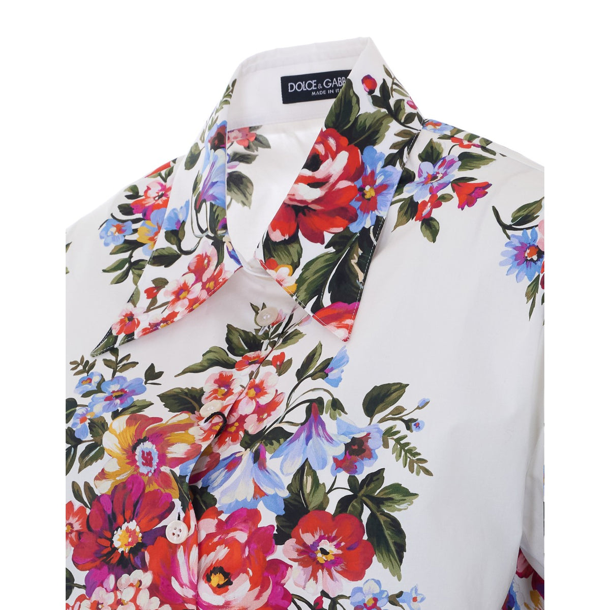Dolce&Gabbana Women Print Shirt Bouquet Of Flowers