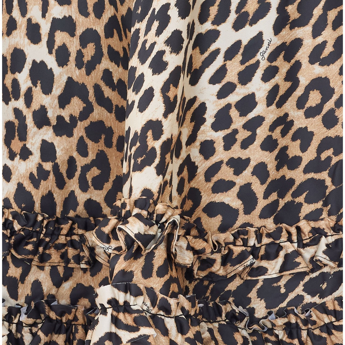 Ganni Women Printed Duchesse Skirt