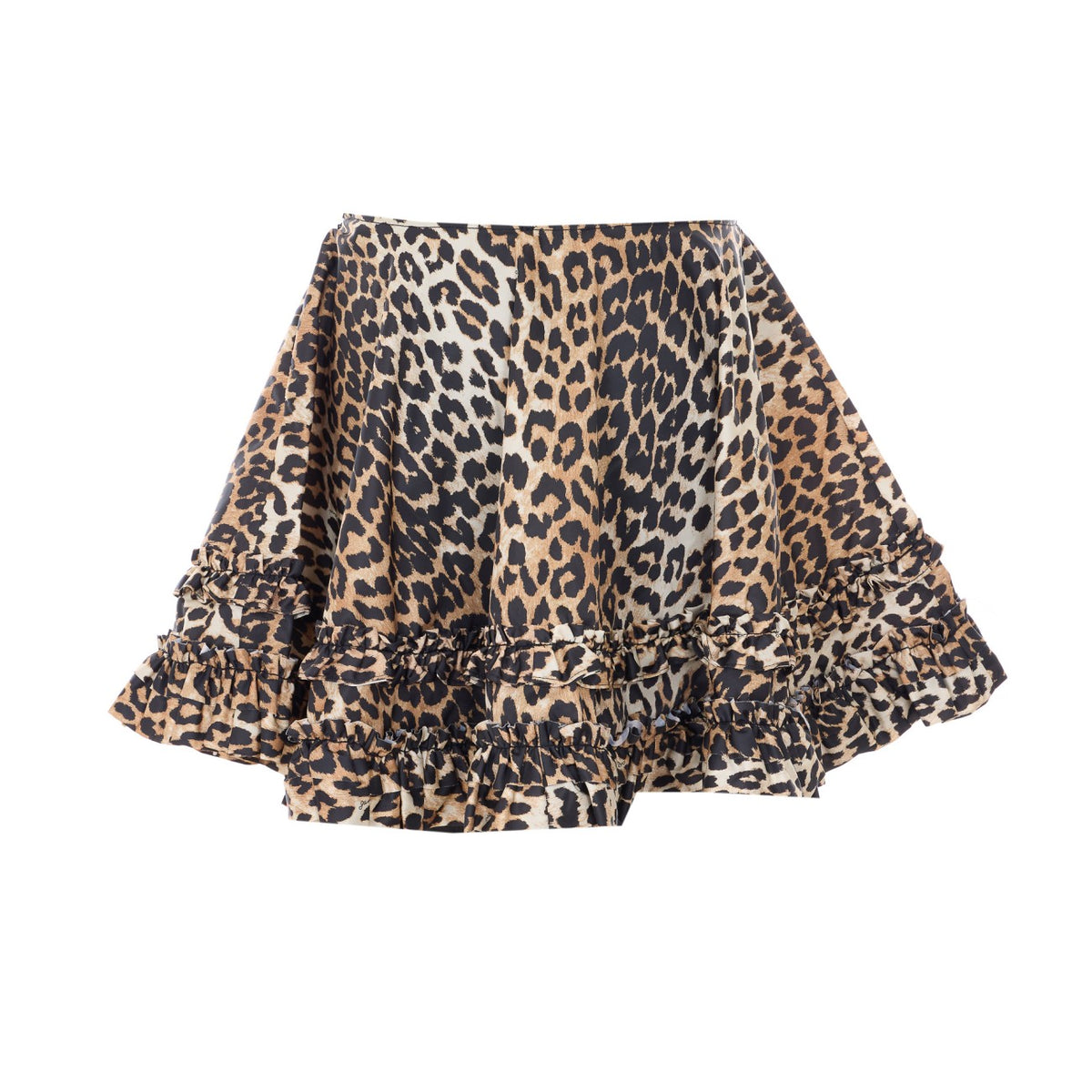 Ganni Women Printed Duchesse Skirt