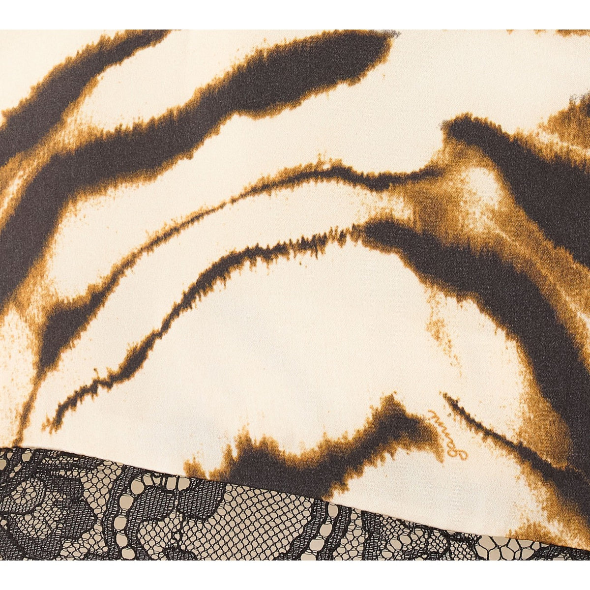 Ganni Women Printed Satin Top
