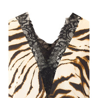 Ganni Women Printed Satin Top