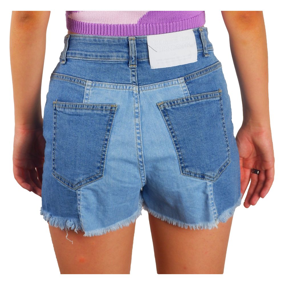 Comme Des Fuckdown Chic Raw Hem Denim Women's Shorts