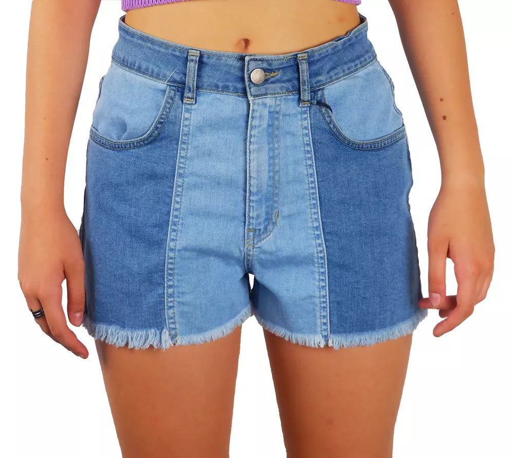 Comme Des Fuckdown Chic Raw Hem Denim Women's Shorts