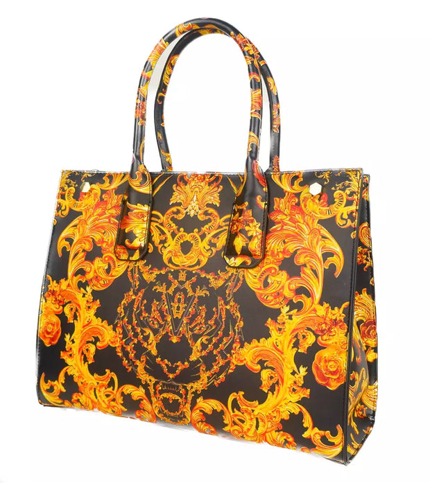 Plein Sport Iconic Gold Detail Shopping Women's Bag