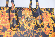 Plein Sport Iconic Gold Detail Shopping Women's Bag
