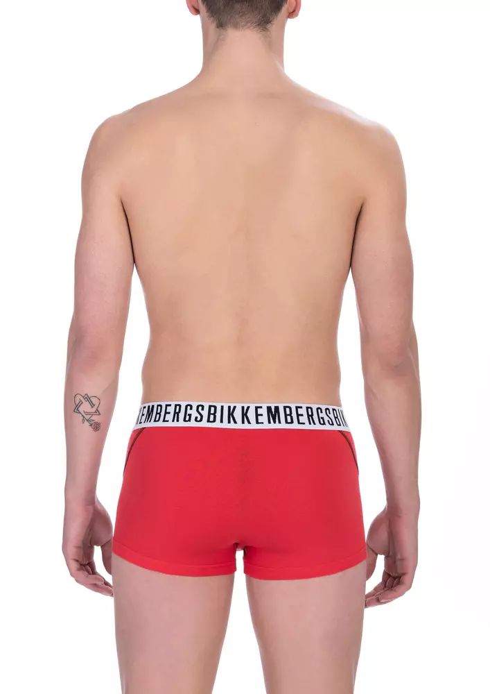 Bikkembergs Red Cotton Men Underwear Men's Pack