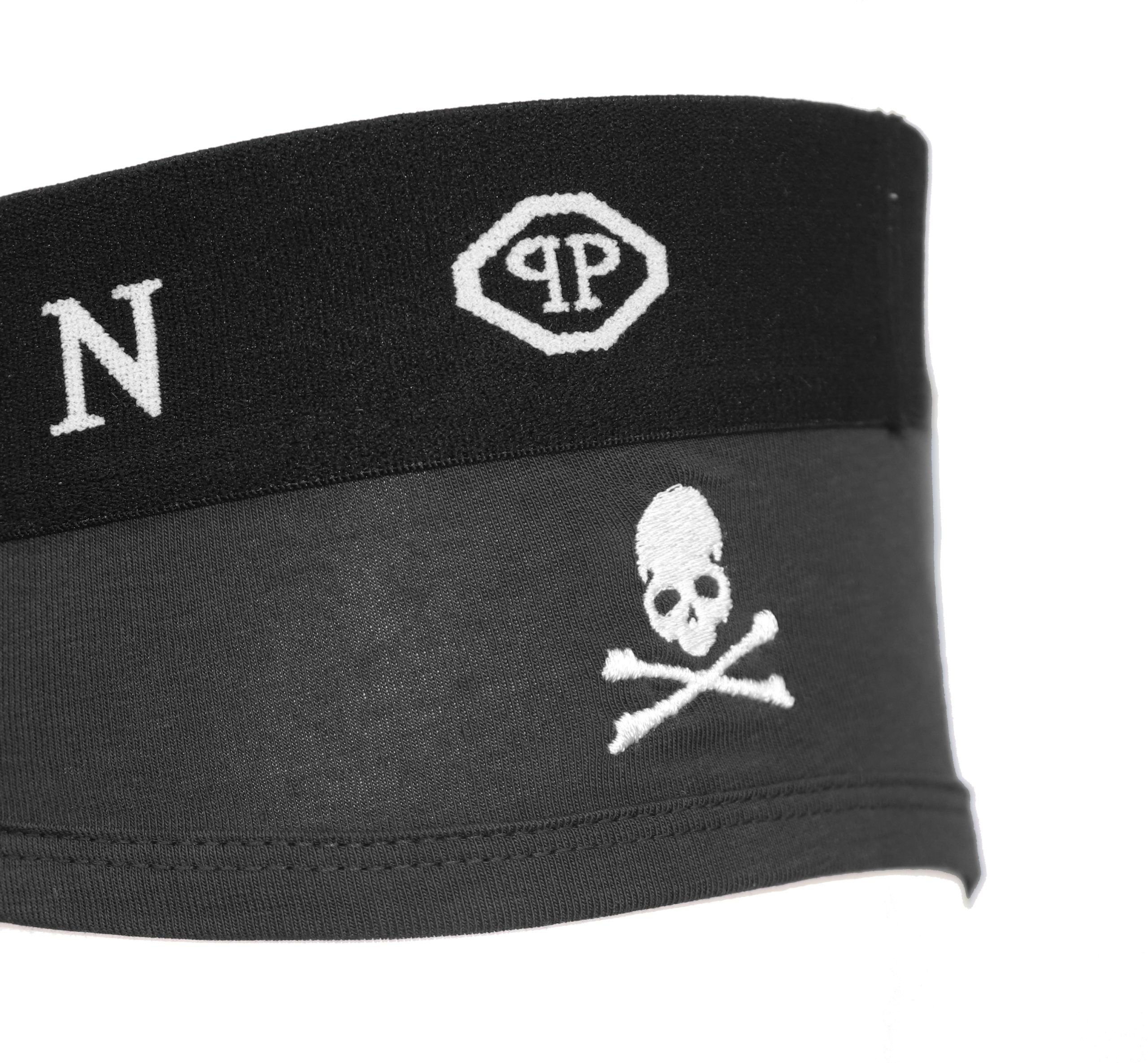 Philipp Plein Black Cotton Men Boxer Short Men's Pack