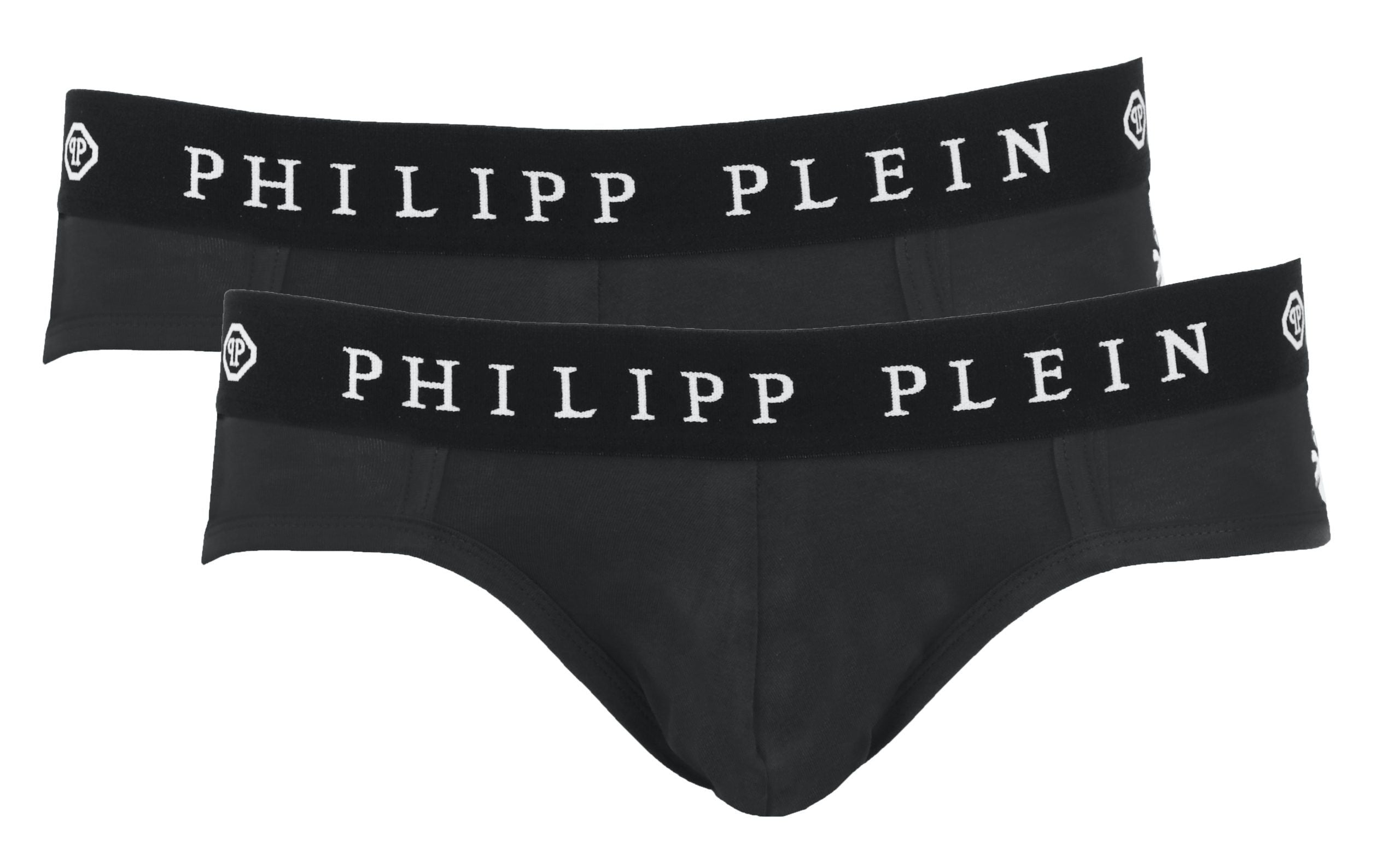 Philipp Plein Black Cotton Men Boxer Short Men's Pack