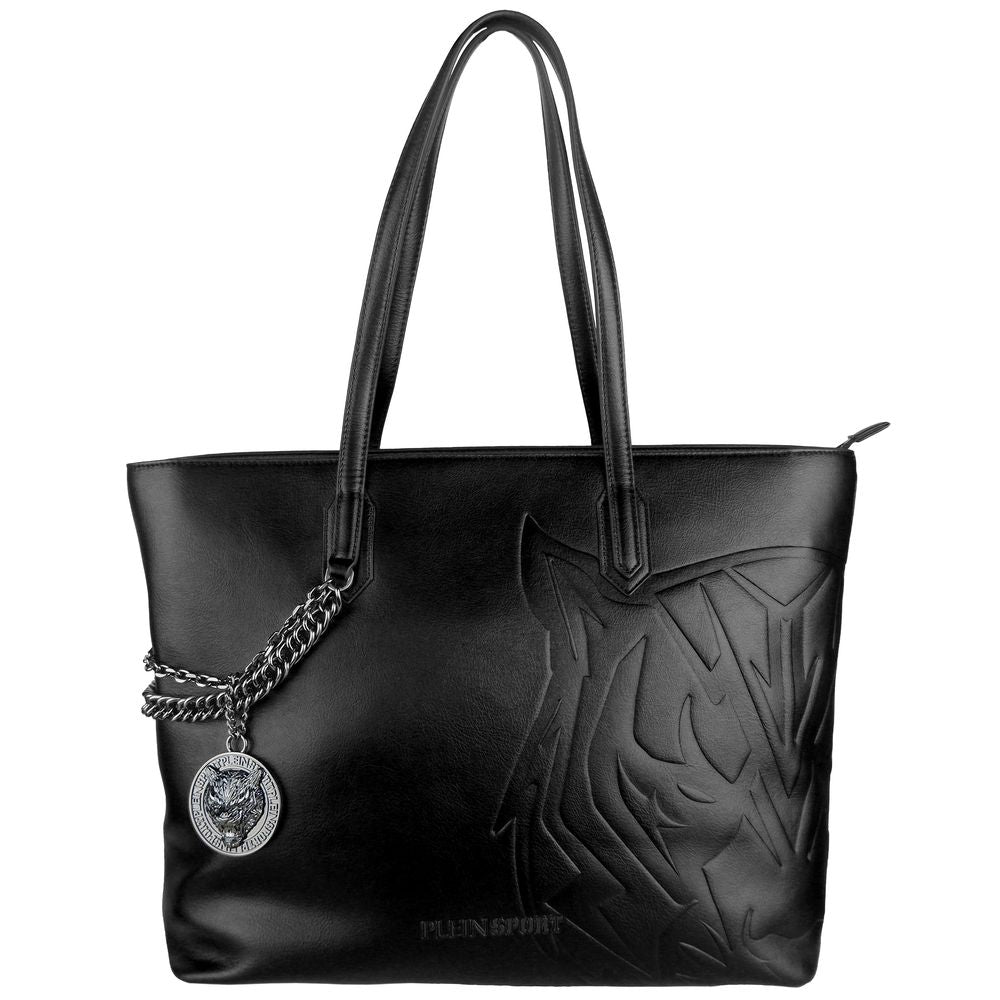Plein Sport Black Polyethylene Women Shoulder Women's Bag