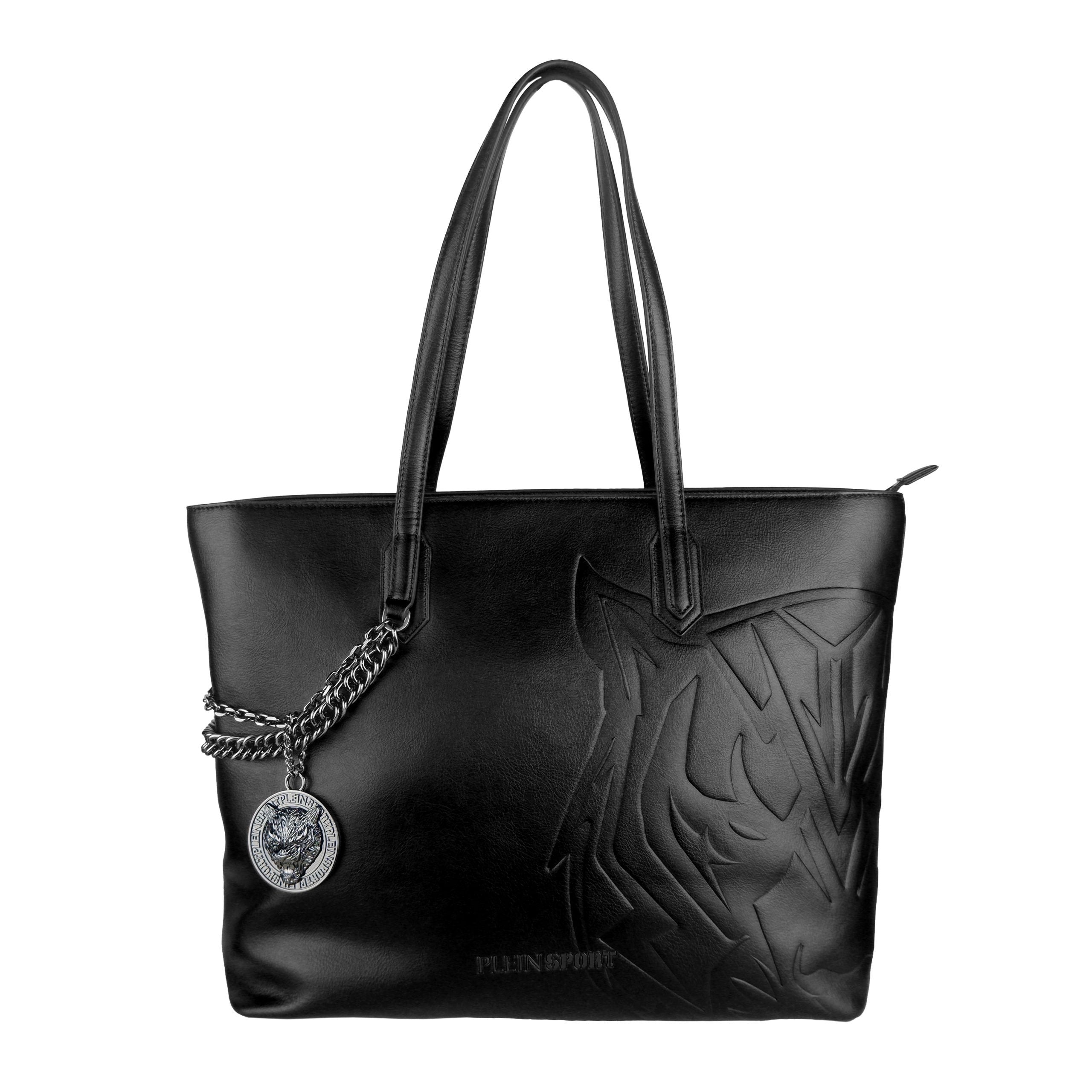 Plein Sport Black Polyethylene Women Shoulder Women's Bag