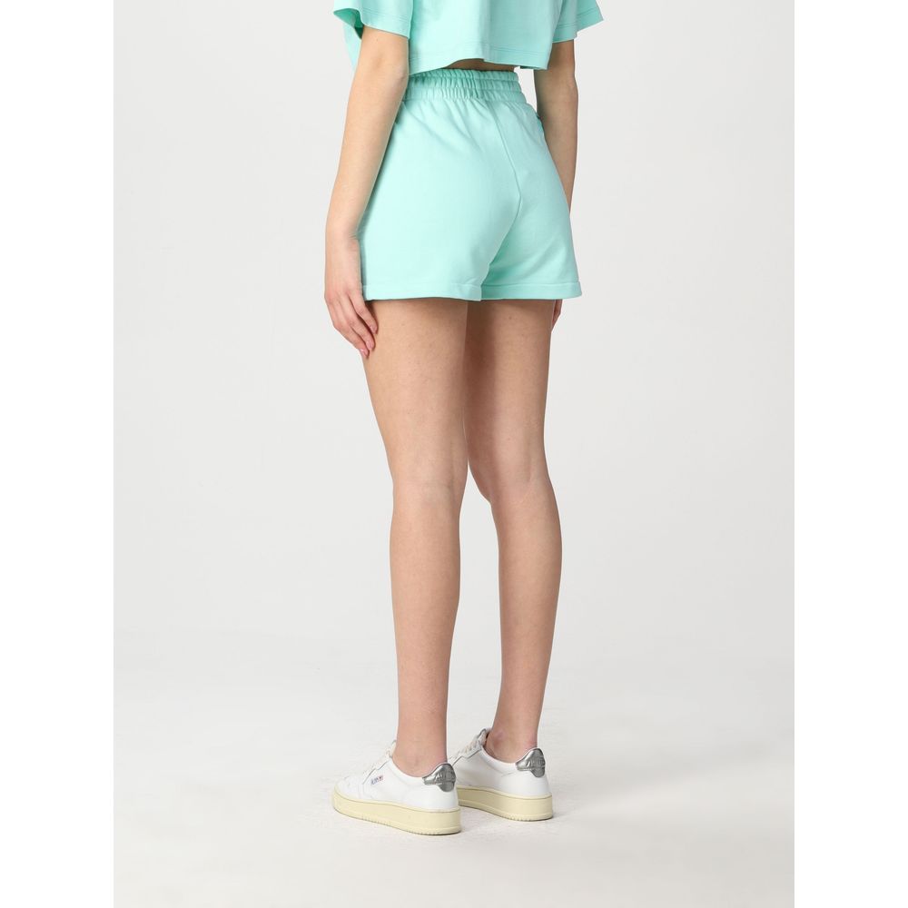 Pharmacy Industry Green Cotton Women Women's Short
