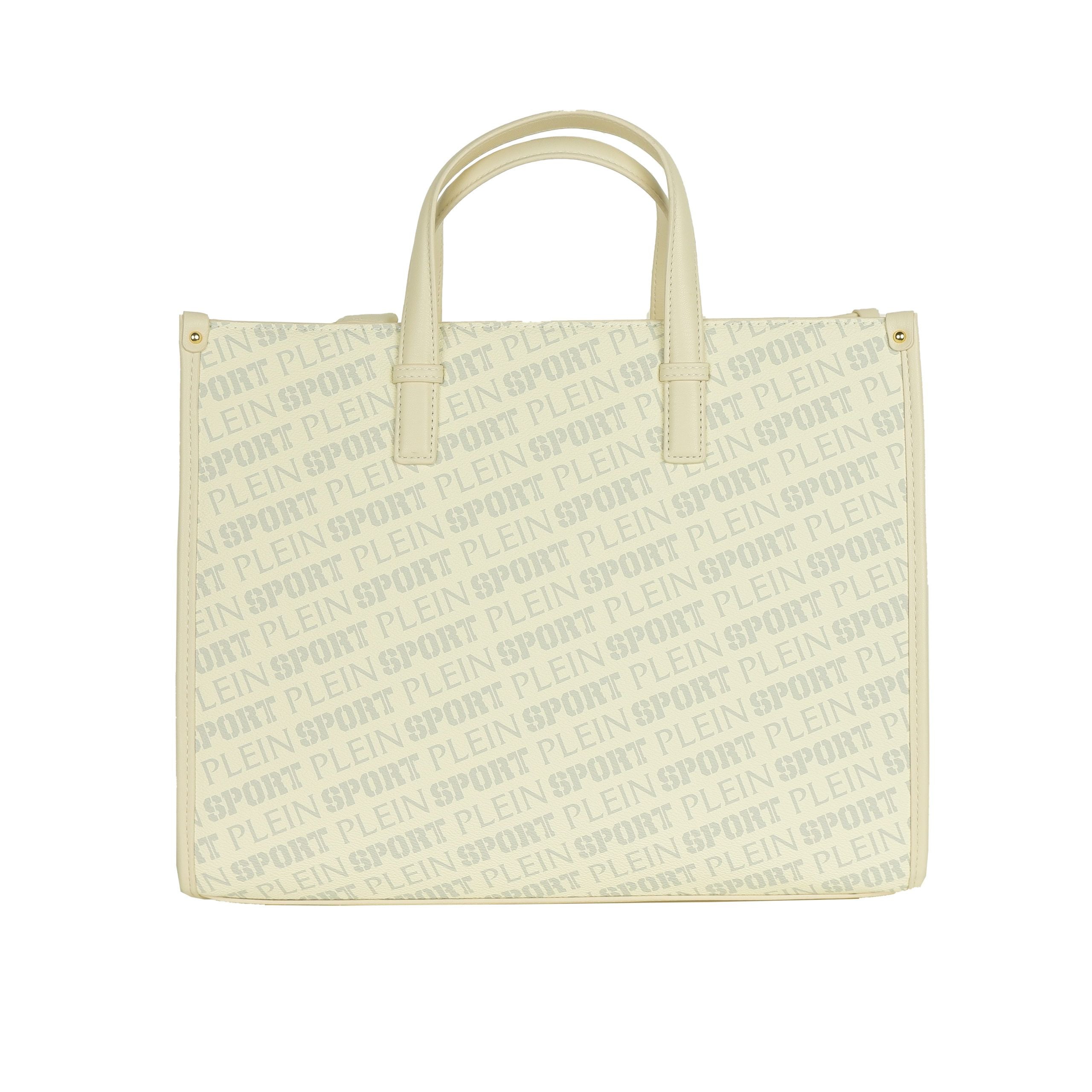 Plein Sport White Polyamide Women Shoulder Women's Bag