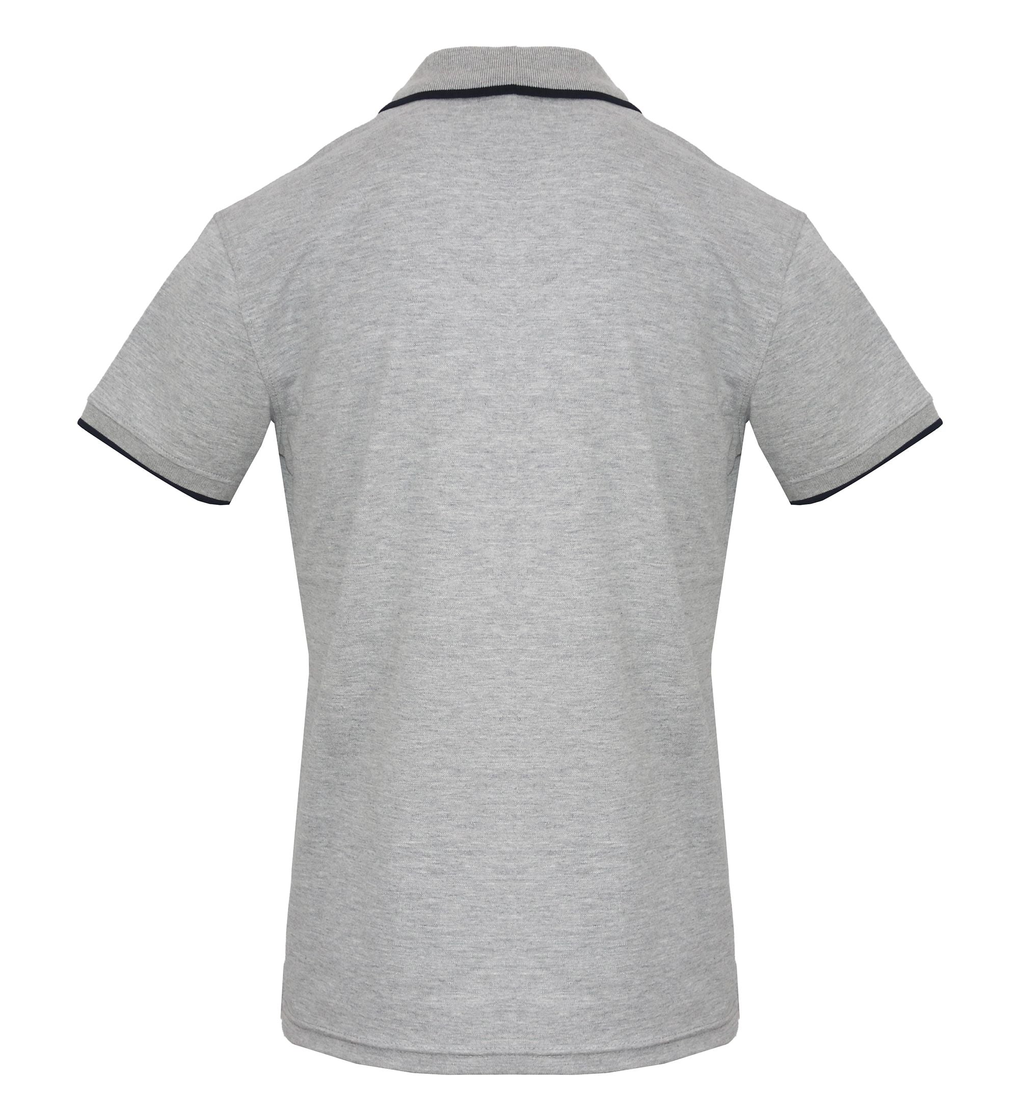North Sails Melange Grey Polo with Front Men's Logo