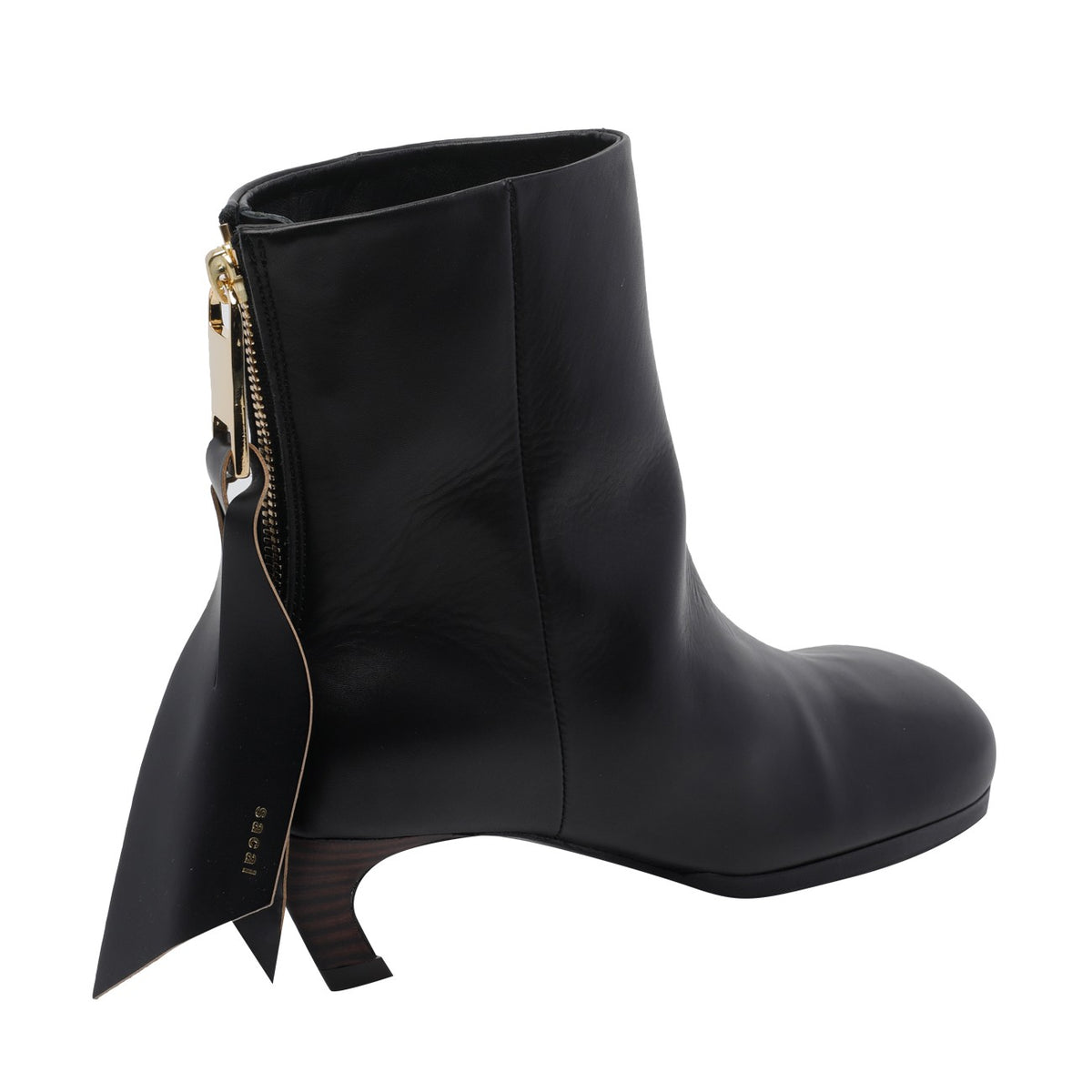 Sacai Sacai Women Puller Short Booties