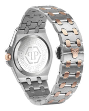 Philipp Plein Womens Plein Extreme Two Tone 38mm Bracelet Fashion Watch