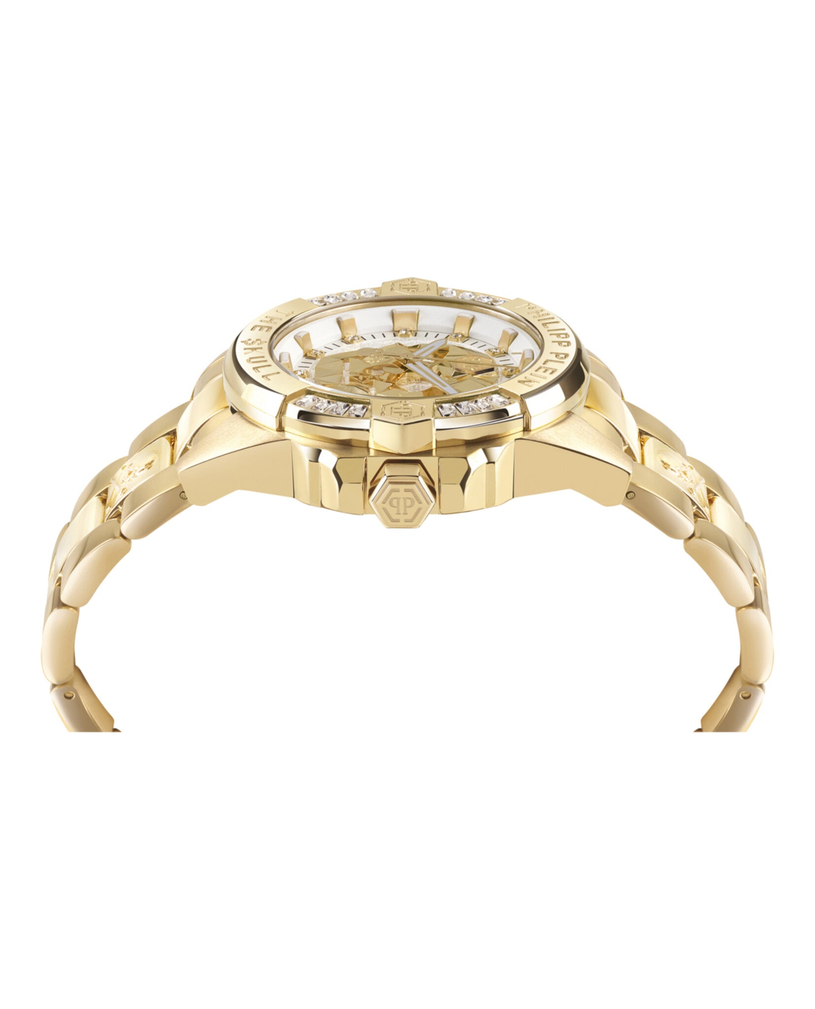 Philipp Plein Mens The $kull 46mm Strap Fashion Watch