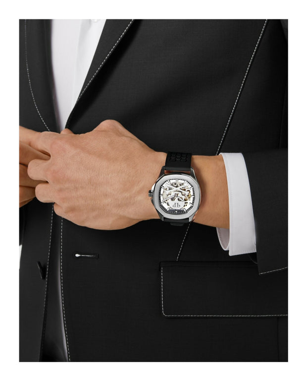 Philipp Plein Mens  Stainless Steel 42mm Strap Fashion Watch