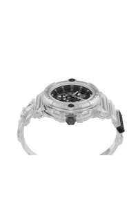 Philipp Plein Mens Transparent 45mm Strap Fashion Watch