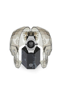 Philipp Plein Mens Transparent 45mm Strap Fashion Watch