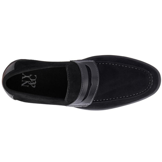 Giolle Mens Faux Suede Slip-On Loafers