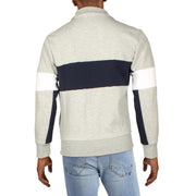 Mens Double-Knit Colorblock Track Jacket