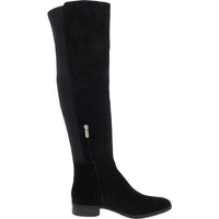 Pam Womens Zipper Ribbed Knit Over-The-Knee Boots