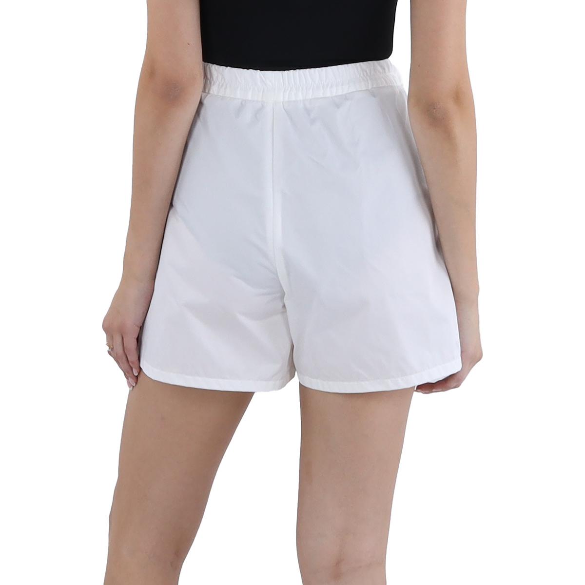 Womens Mini Drawstring Hem Casual Shorts
