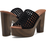 Shelbie 2 Womens Woven Slip On Heels