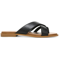 Carolyn Womens Slip On Flat Slide Sandals