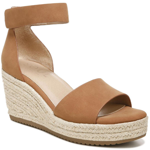 Oakley Womens Buckle Espadrille Wedge Sandals