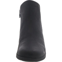 Un Lindel Zip Womens Leather Embossed Ankle Boots