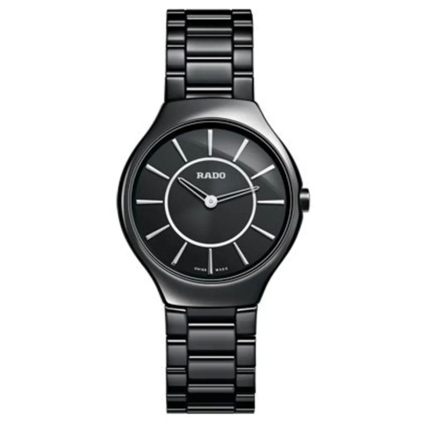 Rado Rado Men's Thinline Black Dial Watch - R27742162