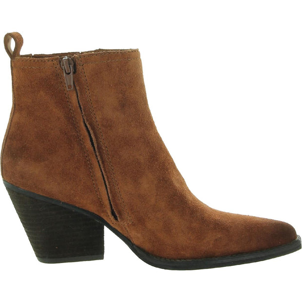 Robyn Womens Zipper Pull On Ankle Boots