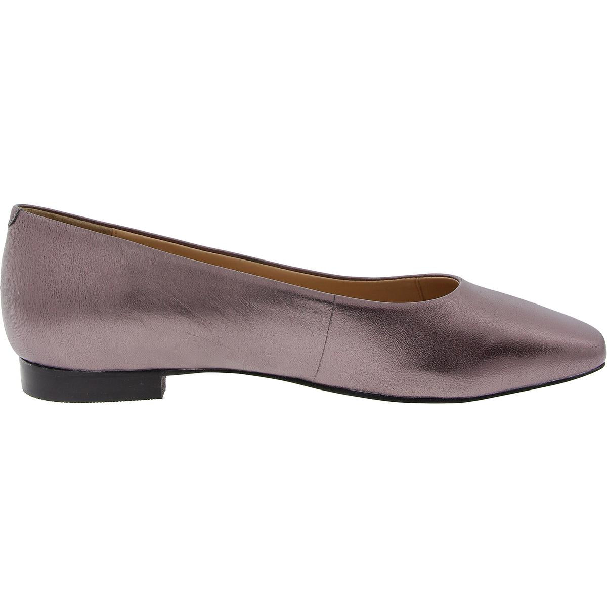 Womens Leather Flat Shoes