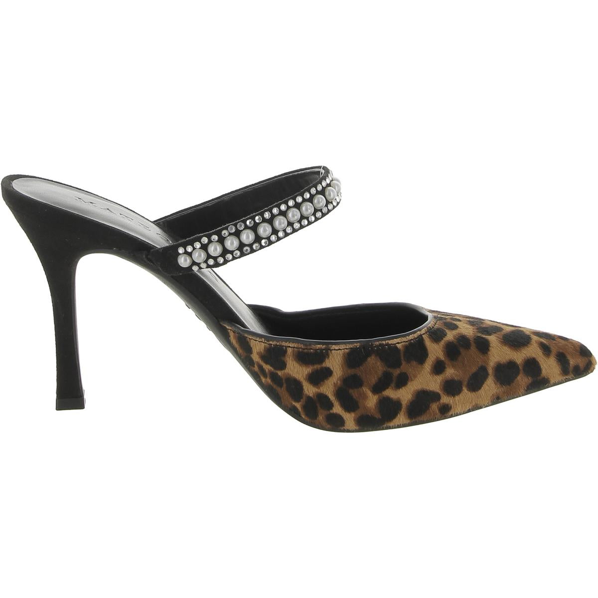 Cindy Womens Embellished Slip-on Mules