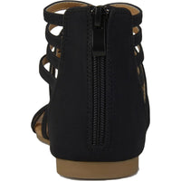 Hanni Womens Woven Gladiator Sandals