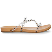 Candy Womens Studded Slide Sandals