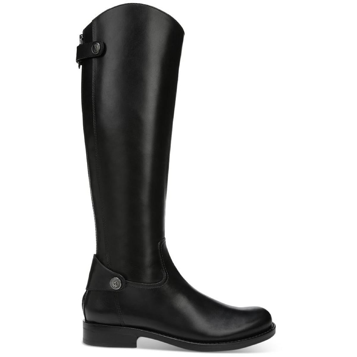 Mikala Womens Leather Riding Knee-High Boots6
