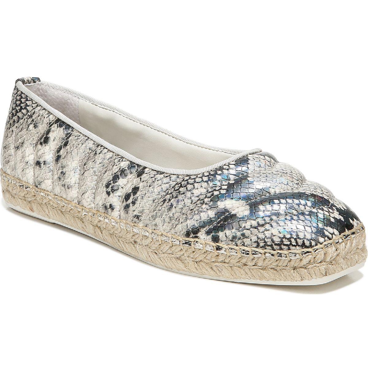 Kiya Womens Padded Insole Square Toe Espadrilles