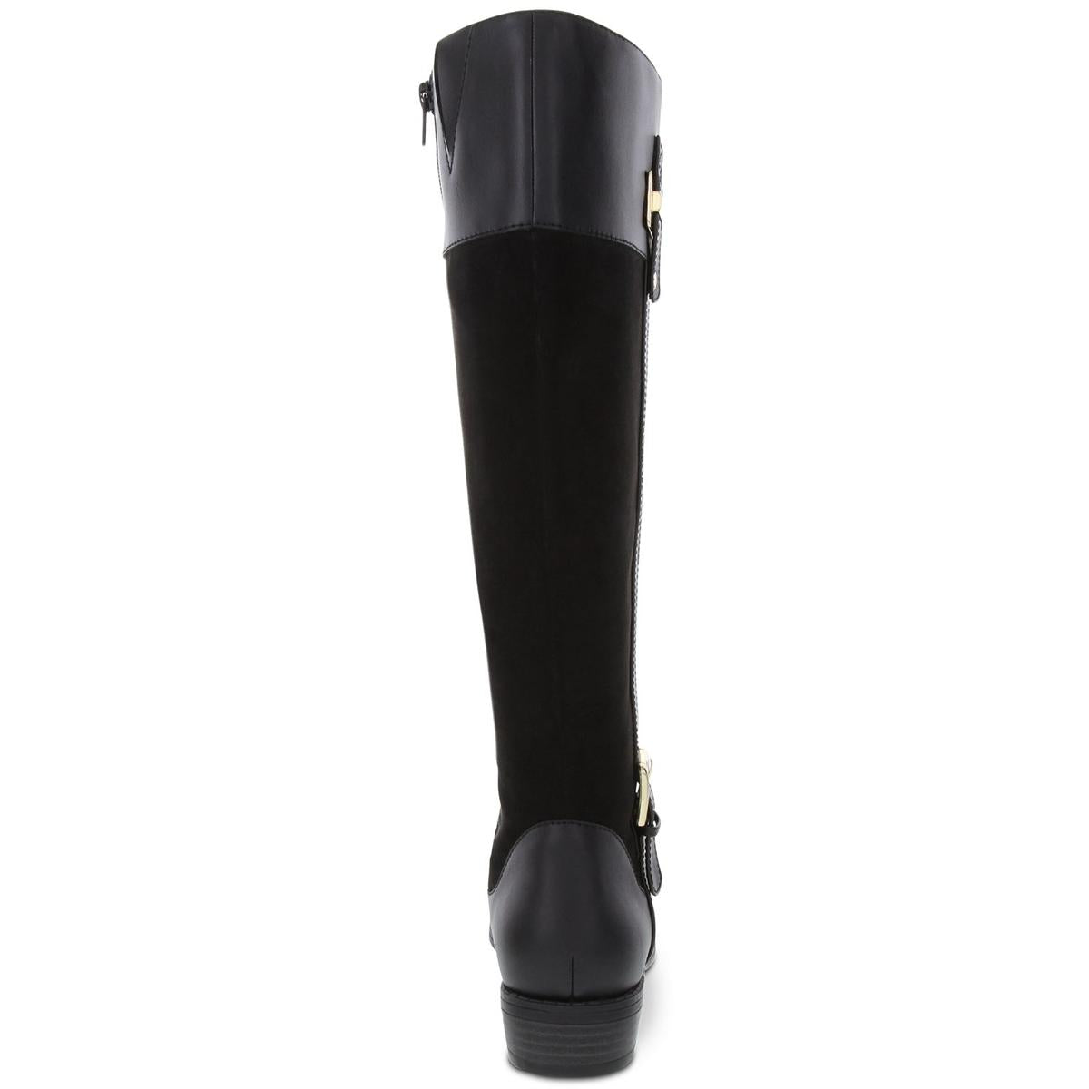 Deliee 2 Womens Wide Calf Knee-High Riding Boots