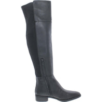 Pam Womens Zipper Ribbed Knit Over-The-Knee Boots