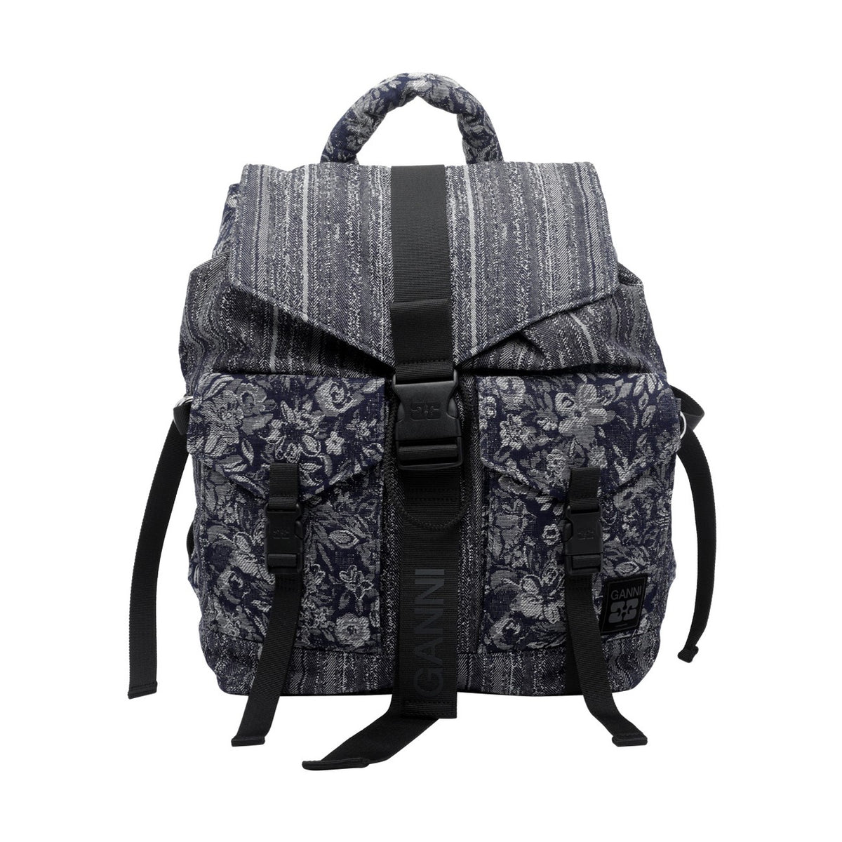 Ganni Ganni Women Re-Tech Patchwork Backpack
