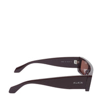 Alaia Women Rectangular Mask Sunglasses