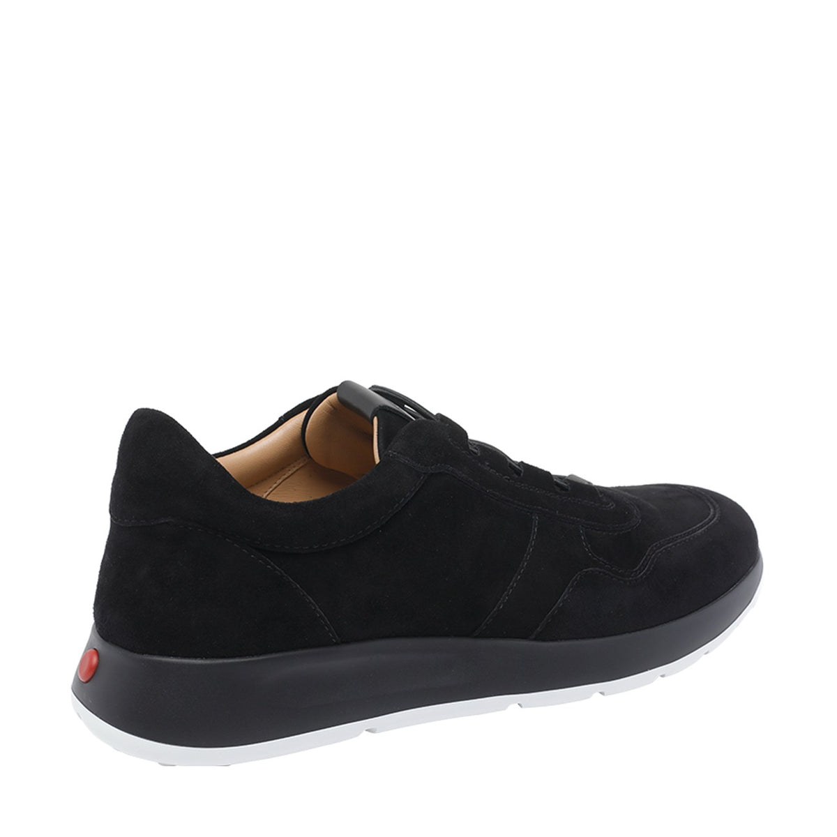 Tod's Tod's Men Red Dot Sneakers  In Pashmy Suede