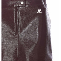 Courreges Courreges Women Reedition Vinyl Mini Skirt