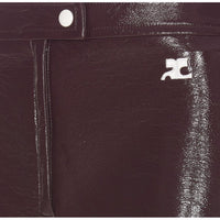 Courreges Courreges Women Reedition Vinyl Mini Skirt