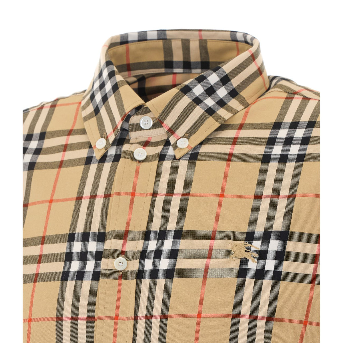 Burberry Men Relaxed Fit Check Shirt